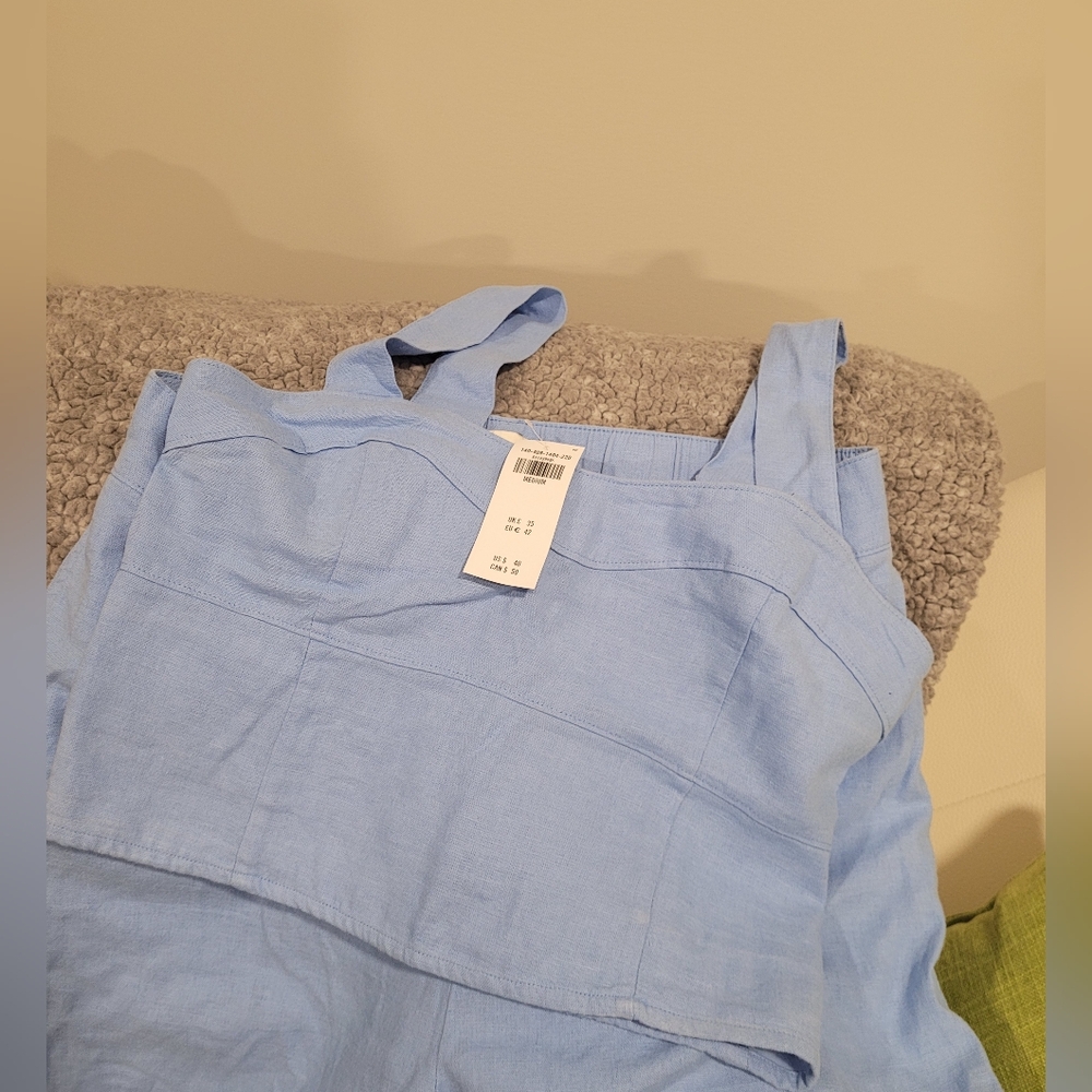 Abercrombie & Fitch Sky Blue Top With Matching Pants